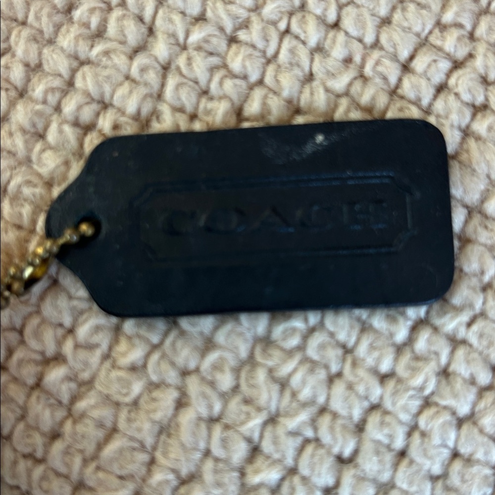 Women’s Coach vintage  Black Leather Turn-Lock Bag - Picture 2 of 6